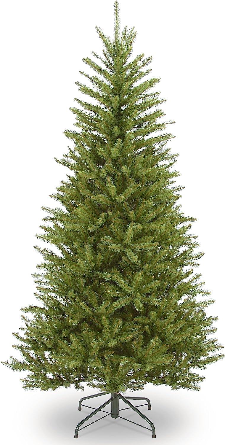 National Tree Co 6.5ft Dunhill Fir Slim Artificial Christmas Tree