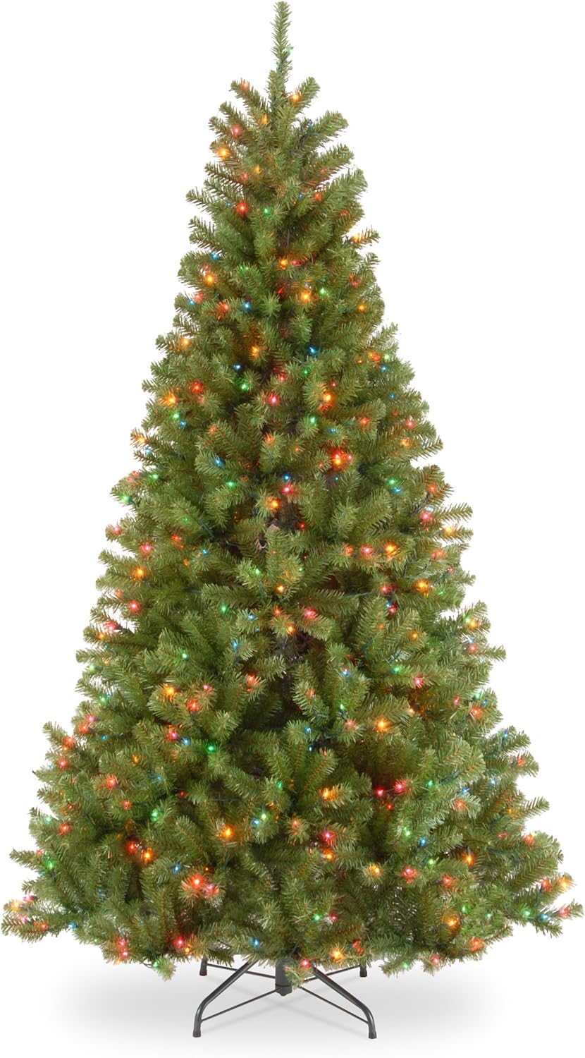 National Tree Co. 7.5ft Pre-Lit Spruce Christmas Tree