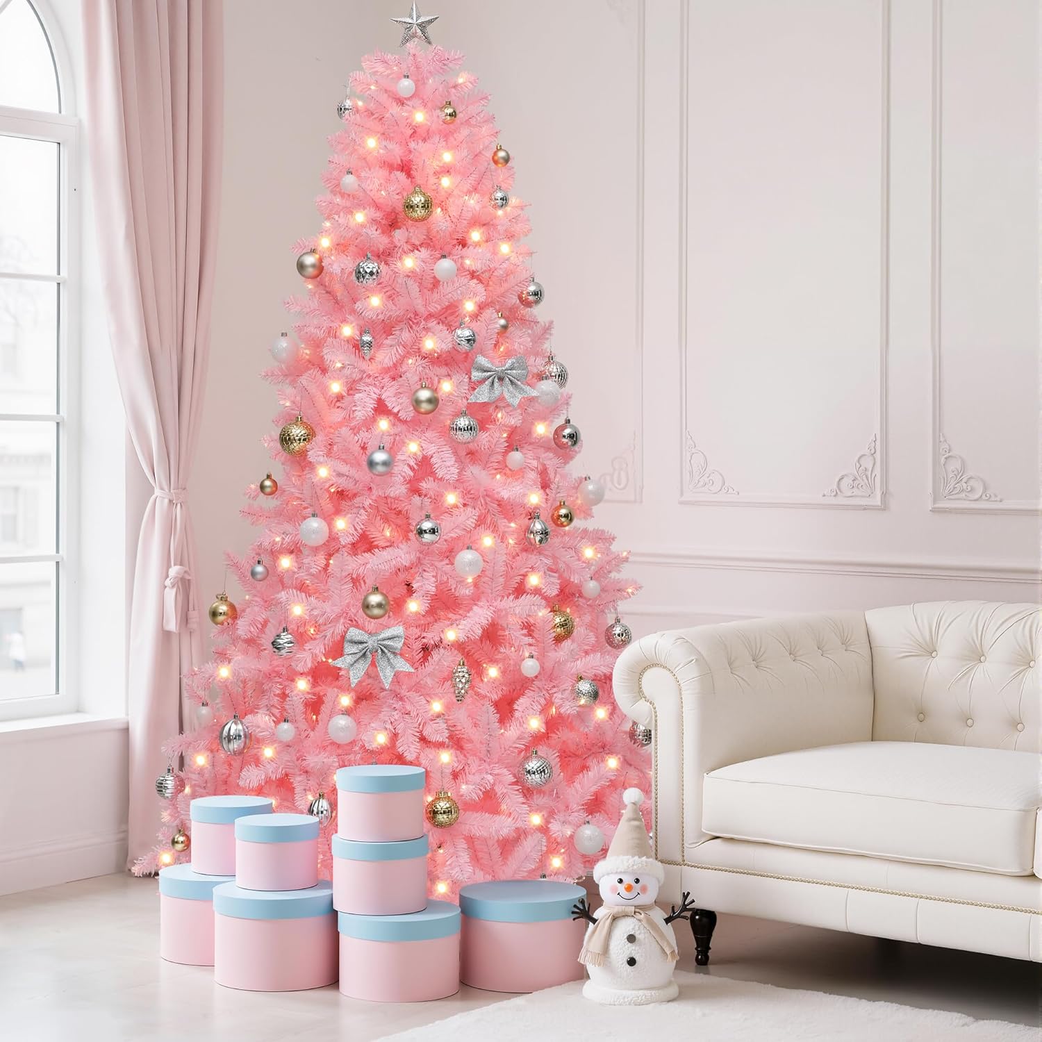 YITAHOME 7.5FT Prelit Christmas Tree - Various Styles