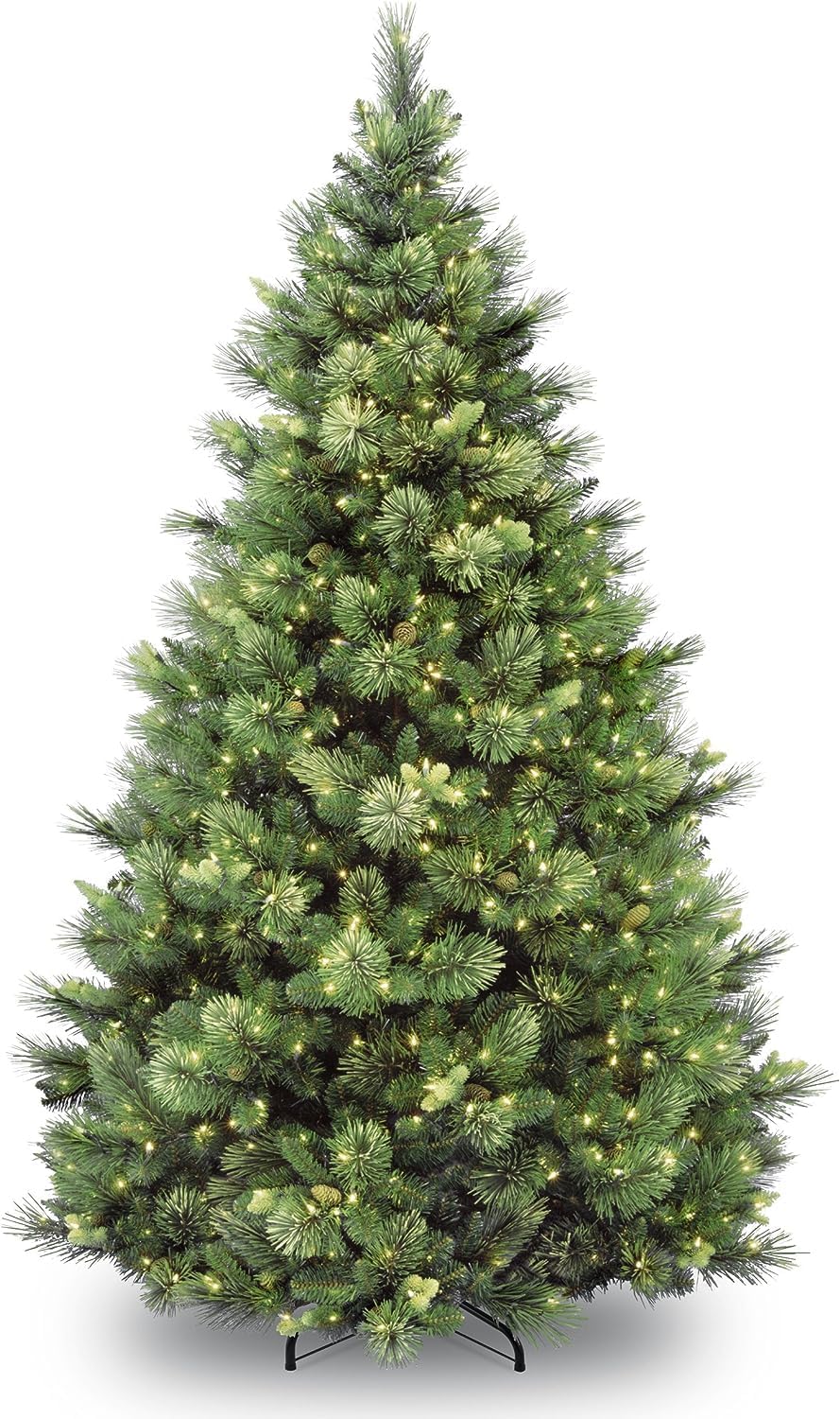 Pre-Lit Carolina Pine Artificial Christmas Tree - Various Sizes