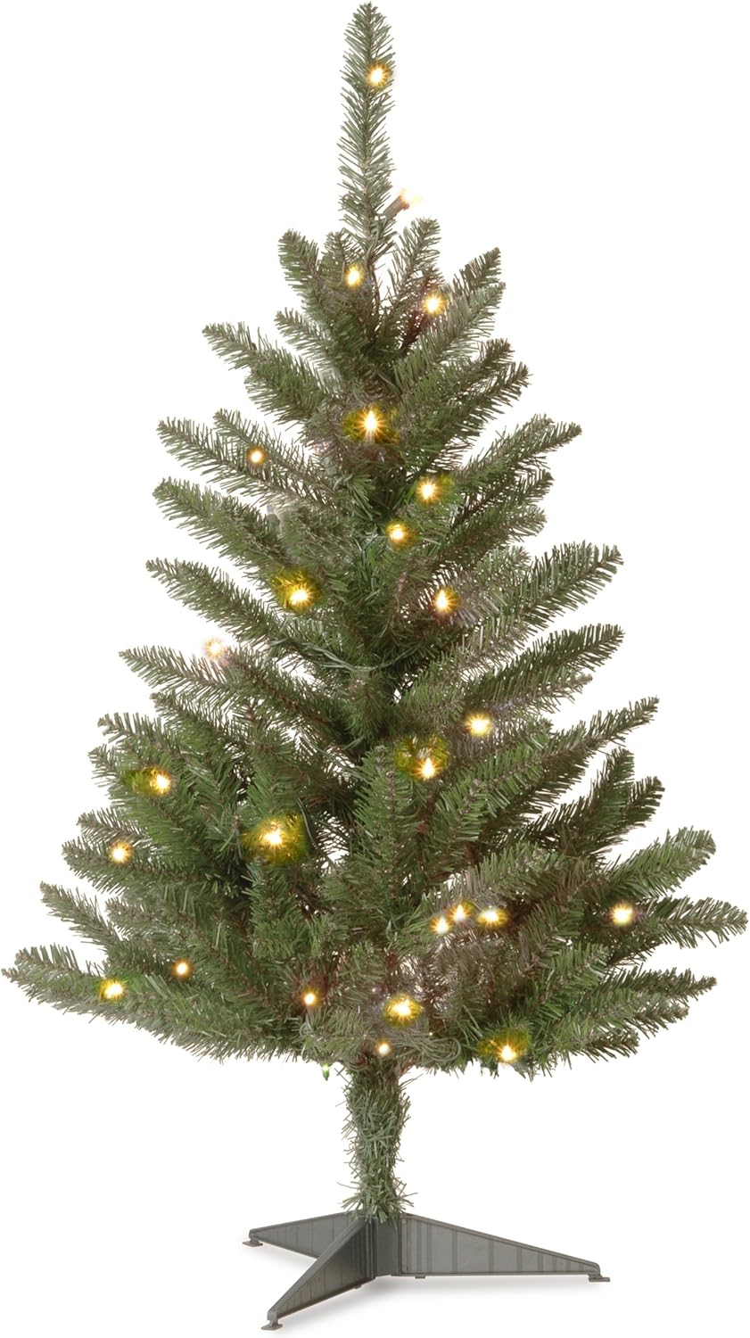 3ft Kingswood Fir Slim Pre-Lit Artificial Christmas Tree