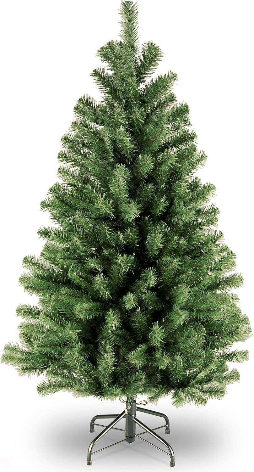 4ft Unlit Spruce Christmas Tree - Lifelike & Easy Setup