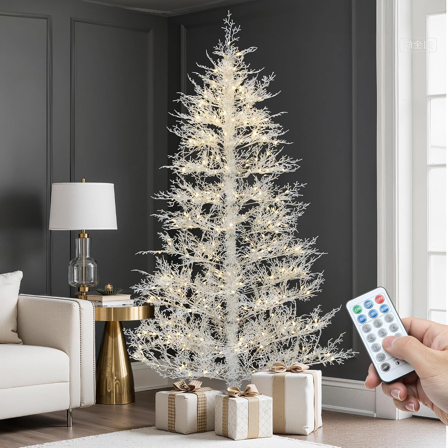 YITAHOME 7.5FT Prelit Christmas Tree - Various Styles